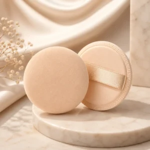 Flat Powder Puff - Flocked